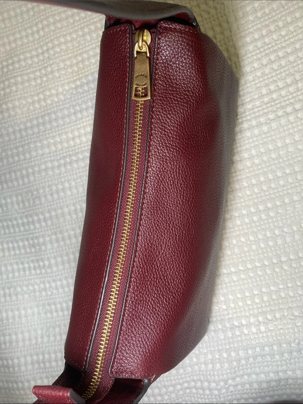 Coach Lola Shoulder Bag in Merlot 🍷✨